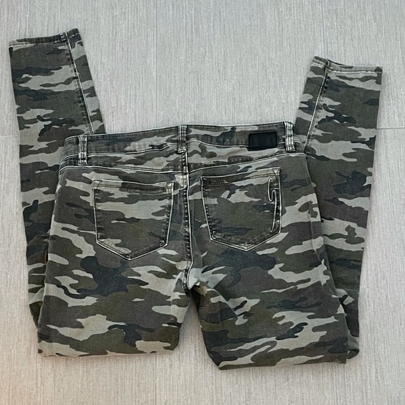 Camouflage Skinny Jeans by Sold Design Lab - Size 29 - Picture 3 of 5